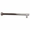 DAX Round Shower Arm, Brass Body, Wall Mount, Chrome Finish, 18 Inches (D-F04-18-CR)