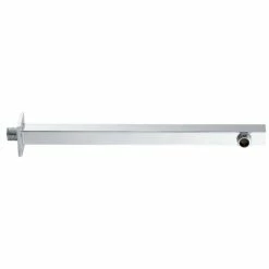 Dax Brass Square Shower Arm 12 Inches Chrome Finish (DAX-1011-325-CR)