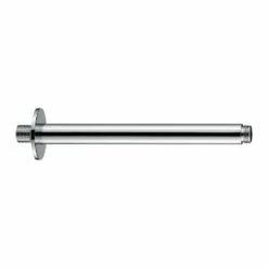 Dax Brass Round Ceiling Shower Arm 8 Inches Brushed Nickel Finish (DAX-1016-200-BN)