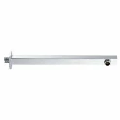 Dax Brass Square Shower Arm 15 Inches Brushed Nickel Finish (DAX-1011-375-BN)