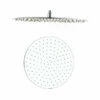 DAX Round Rain Shower Head, Ultra Thin, Brass Body, Brushed Nickel Finish (D-1240-BN)