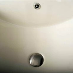 DAX Ceramic Square Single Bowl Undermount Bathroom Sink, Ivory Finish, 22-1/6 X 15-1/2 X 8-5/16 Inches (BSN-202G-I) -Bathroom Sales Shop 03 618e50e0 6e10 4dc5 9952 adb800bdeeb3
