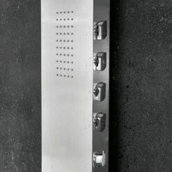 DAX Brushed Stainless Steel Shower Panel Pressure Balance Valve Body Jets Hand Shower (DAX-111PB-BN) -Bathroom Sales Shop 03 d2ee3001 ca0f 4404 ad64 ed446f8182a1