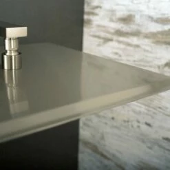 DAX Square Rain Shower Head, Ultra Thin, Brass Body, Brushed Nickel Finish (D-114040-BN) -Bathroom Sales Shop 03 faa06ae1 4885 4579 adb9 ec0eb47a33af