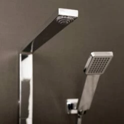 DAX Shower System, Faucet Set, With Shower Tub Trim And Hand Shower, Wall Mount, Brass Body, Chrome Finish (DAX-8166C-CR) -Bathroom Sales Shop 04 316a6fc4 72ad 4caa 8797 e6962d1f3b3d