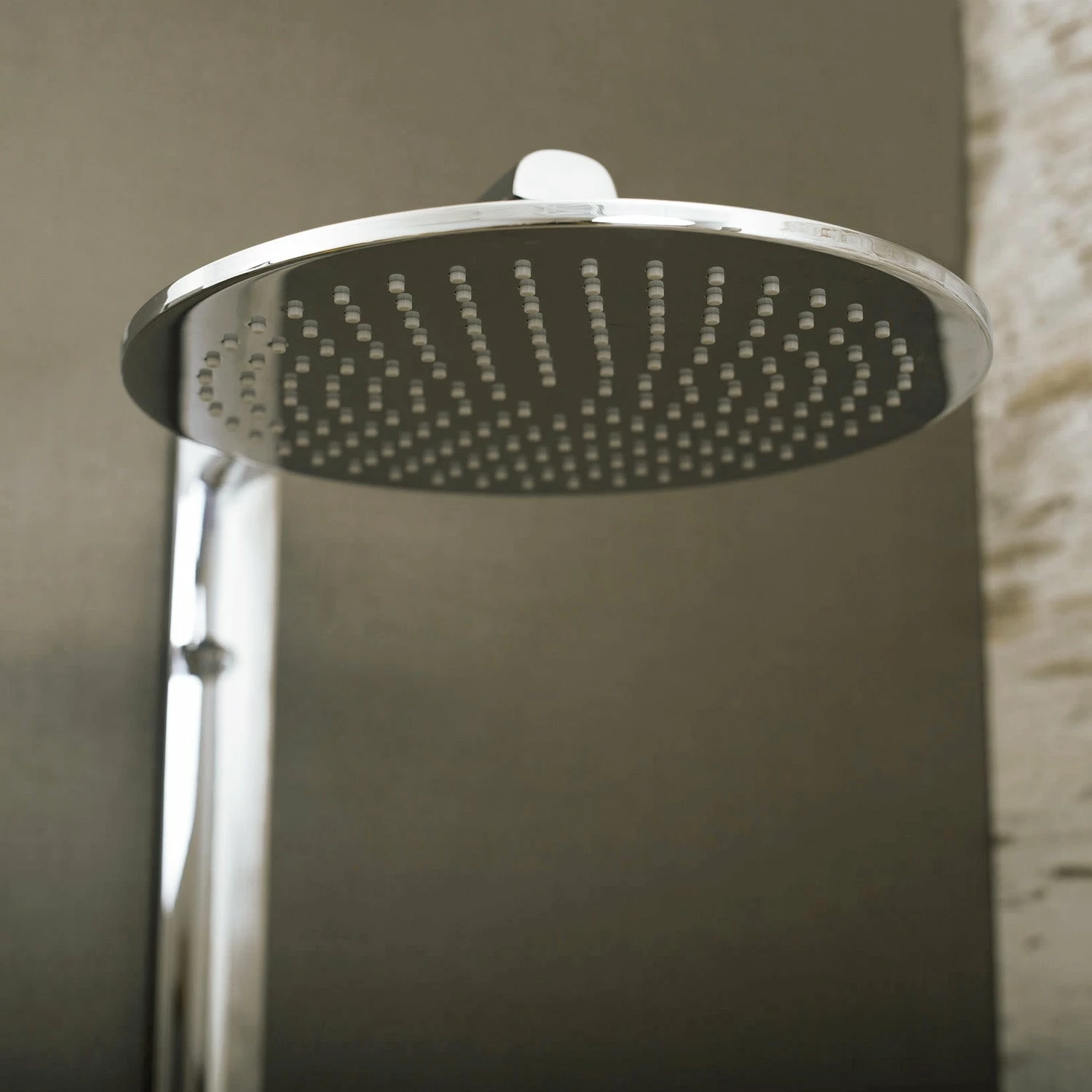 DAX Shower System With Round Rain Shower Head, 3 Nozzles, Hand Shower And Individual Controls, Wall Mount, Brass Body, Chrome Finish (DAX-FH8452-675) 6 DAX Shower System With Round Rain Shower Head, 3 Nozzles, Hand Shower And Individual Controls, Wall Mount, Brass Body, Chrome Finish (DAX-FH8452-675) - Image 6