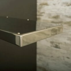 DAX Square Rain Waterfall Shower Head, Ultra Thin, Wall Mount, Brass Body, Chrome Finish (D-115422W-CR) -Bathroom Sales Shop 06 2197873d 579f 4e6d 899f 85e240bd24c0