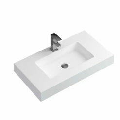 DAX Bayside Single Vanity Top 32 Inches W/ Integrated Matte Basin (DAX-BAY02321AMB)
