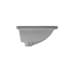 DAX Ceramic Square Undermount Bathroom Basin - 18"x13" (BSN-202M-W) -Bathroom Sales Shop BSN 202M W 3