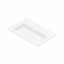DAX Solid Surface Single Bowl Basin. Gloss Finish (BSN-80036-G)