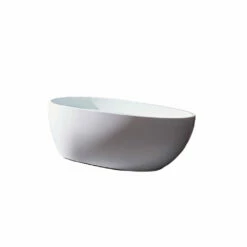 DAX Oval Freestanding Acrylic Bathtub - Glossy White Finished -67 Inches (BT-8317) -Bathroom Sales Shop BT 8317 170 web removebg