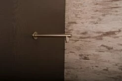 DAX Round Shower Arm, Brass Body, Wall Mount, Brushed Nickel Finish, 12 Inches (D-F04-12-BN) -Bathroom Sales Shop D F04 BN 1