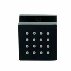Dax Brass Square Body Jets Matte Black Finish (DAX-1014-BL)