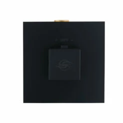 DAX Square Concealed Valve Thermostatic Mixer. Matte Black Finish (DAX-1050-SQ-BL) -Bathroom Sales Shop DAX 1050 Sq bl 1