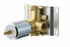 DAX Square Concealed 3 Way Diverter. Brushed Nickel Finish (DAX-1053-SQ-BN) -Bathroom Sales Shop DAX 1053 CR 7483bb32 d6c3 4ea8 9371 55be38ed6067