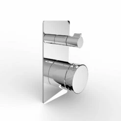 DAX Round Shower Valve With 2 Functions Chrome Finish (DAX-65150-CR)