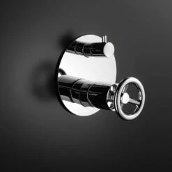 DAX Round Shower Valve With 2 Functions Chrome Finish (DAX-8030045-CR)