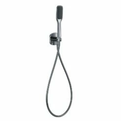 DAX Hand Shower Set, Wall Mount With Hose And Valve, Brass Body, Chrome Finish (DAX-8812-CR)