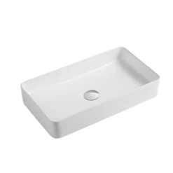 DAX Ceramic Rectangle Bathroom Vessel Basin- (24" X 13.5")(DAX-CL1320) -Bathroom Sales Shop DAX CL1320 WM web