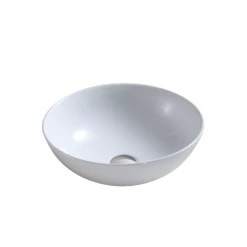 DAX Ceramic Round Bathroom Vessel Basin - (16" Diameter) (DAX-CL1344) -Bathroom Sales Shop DAX CL1344 WM web
