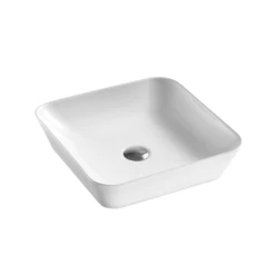 DAX Ceramic Square Bathroom Vessel Basin (17" X 17") (DAX-CL1468) -Bathroom Sales Shop DAX CL1468 WM web