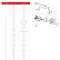 DAX Bathroom Rain Mixer Shower, Square Rainfall Shower Head System With Shower Trim And Hand Shower, Wall Mount, Chrome Finish (DAX-6813B-CR) -Bathroom Sales Shop Screenshot2023 06 16135207