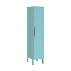 DAX Lakeside Side Cabinet 57 Inches Height -Bathroom Sales Shop TOSCANA columna blue img