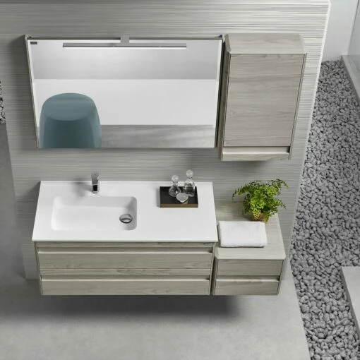 16" Small Side Cabinet, Wall Mount, 1 Door Whit Soft Close And Left Opening, Cloud, Serie Barcelona By VALENZUELA 2 16" Small Side Cabinet, Wall Mount, 1 Door Whit Soft Close And Left Opening, Cloud, Serie Barcelona By VALENZUELA -Bathroom Sales Shop VBC004030M 5 a6f130e9 0283 4902 8692 6f620a53a849