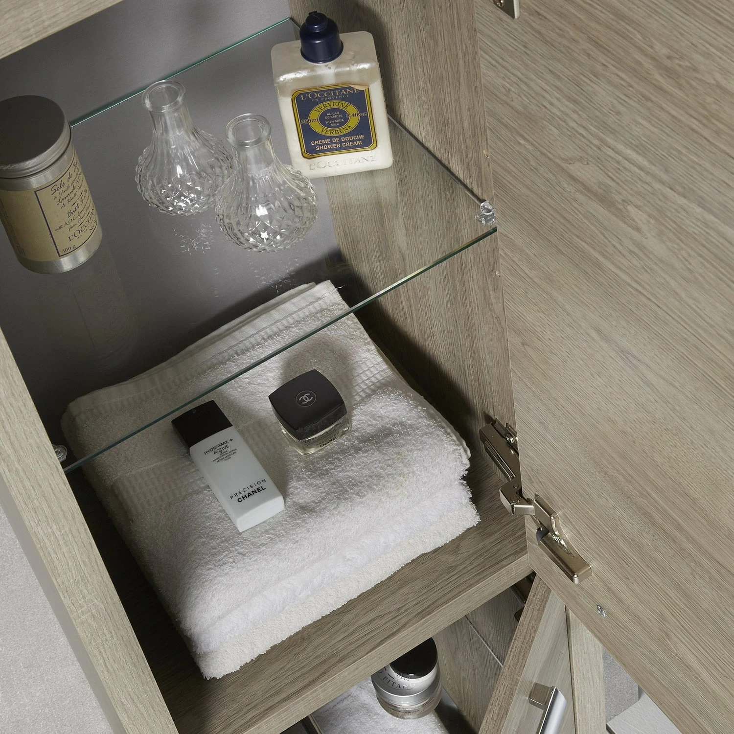 16" Small Side Cabinet, Wall Mount, 1 Door With Handle And Soft Close And Reversible Opening, Sand, Serie Nova By VALENZUELA 1 16" Small Side Cabinet, Wall Mount, 1 Door With Handle And Soft Close And Reversible Opening, Sand, Serie Nova By VALENZUELA