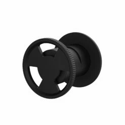 DAX Round Shower Valve With 1 Functions Matte Black Finish (DAX-8030046-BL)
