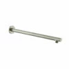 DAX Brass Round Shower Arm - 18" - Brushed Nickel Finish (DAX-1053-450-BN)