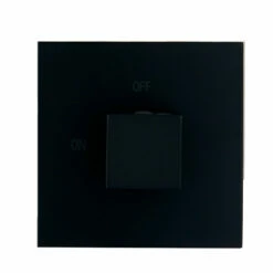 DAX Square Concealed 3 Way Diverter. Matte Black Finish (DAX-1053-SQ-BL) -Bathroom Sales Shop hp03